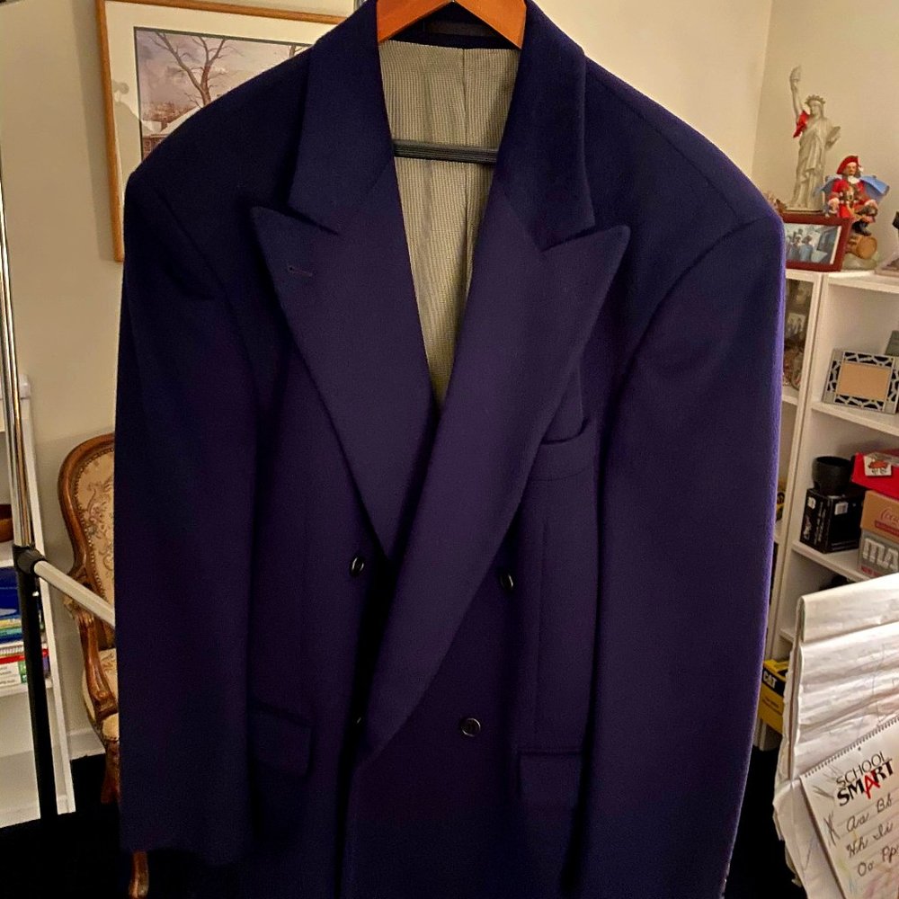 90's Vintage Purple René Lezard Blazer